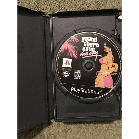 Grand Theft Auto Vice City 2002 & GTA San Andreas 2004 PS2 Playstation 2 TESTED - Picture 4 of 9